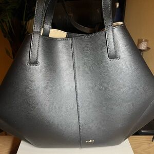 Polene Leather Tote Bag